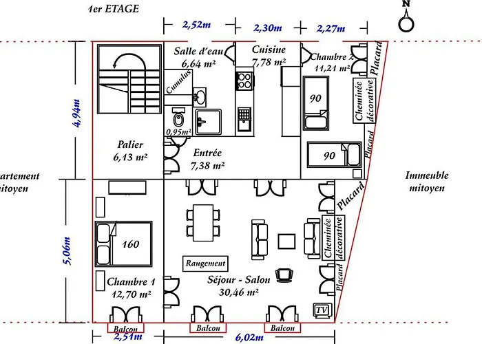 Gîte Gîtes de France® - Norwegian Stern Appartement *